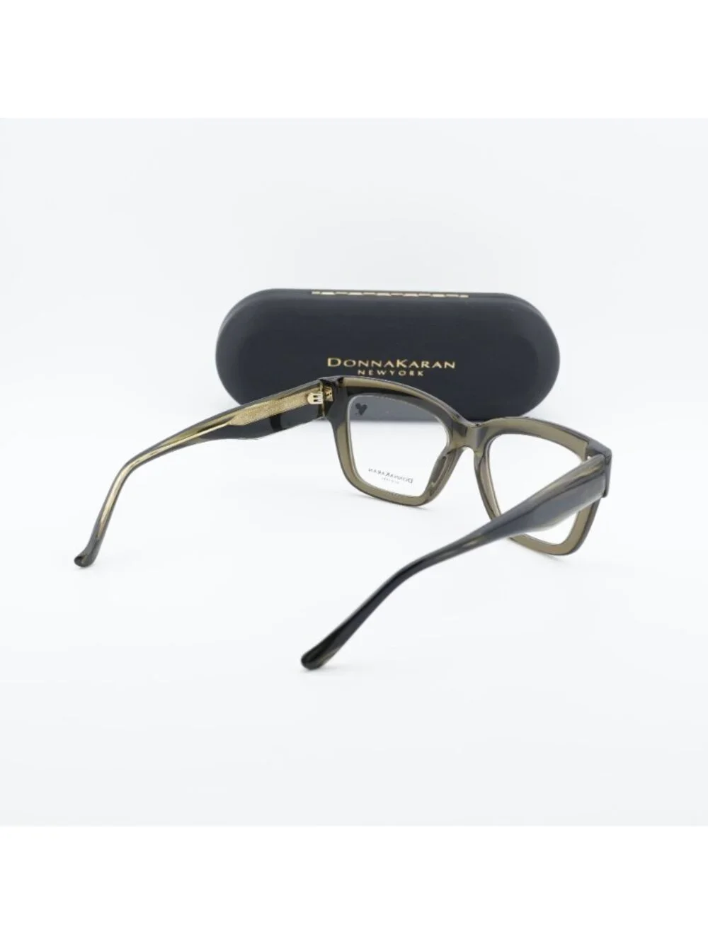 Donna Karan DO5014 315 Eyeglasses - Olive 53mm Cat Eye Frame